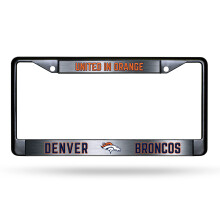 Denver Broncos Premium Zink Legering Nummerplaat Houder - 2 Schroeven, Team Trots