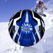 Heavy-Duty Inflatable Snow Tube for Kids and Adults