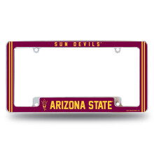 Rico Industries NCAA Arizona State Sun Devils 12" x 6" Chrome Auto Kentekenplaat Frame