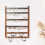 Solid Wood Jewelry Organizer Wall Mounted Brown 1