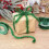 Christmas tinsel ribbon metallic 4 rolls 2