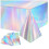 Wegwerp plastic tafelkleden met regenboogdesign (2 stuks) 8