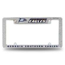 Rico Industries NCAA Georgia Southern Eagles Zilveren Chrome Auto Bling Kentekenhouder 12" x 6"