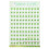 Pôster de parede com os números de 1 a 100, 40x60cm, capa plástica. 1