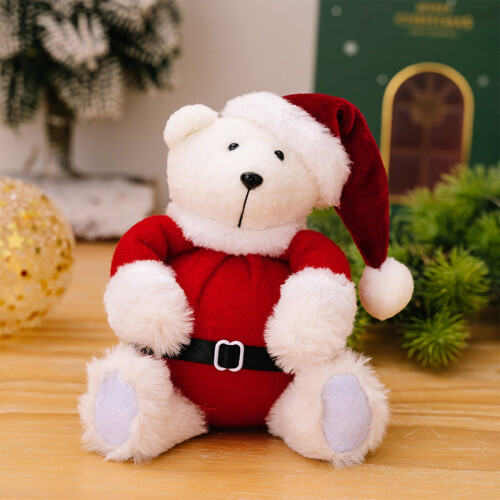 Christmas Teddy Bear Plush Decoration 1 Piece