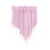 Yesbay triangle kitchen curtain valance light pink 1 piece 2