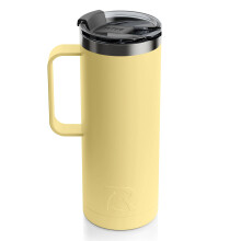Gobelet de Voyage RTIC 20 oz avec Couvercle et Poignée, Acier Inoxydable Isolé