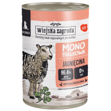 WIEJSKA ZAGRODA Puppy Lamb Mono - wet dog food - 400g
