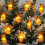 Christmas String Lights Snowman Design 10ft 30LED 2