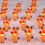 Christmas String Lights Snowman Design 10ft 30LED 3
