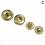 Metal snap fastener button press for leather and fabric 1