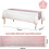 ZOELNIC polka dot plastic tablecloth and sequin runner set 7