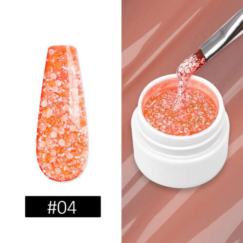 Nail Top Coat Snowflake Glue 5ml 1