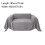 Überwurfdecke, Fischgrätmuster, Vier-Jahreszeiten-Sofa 1