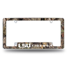 Rico Industries NCAA LSU Tigers 12" x 6" Chrome Autolijst Frame voor Auto/Vrachtwagen/SUV