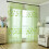 Blackout Curtains Green Sheer Voile Panel 1