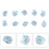 Light Blue Acrylic Crushed Ice Rocks 150 pcs 7