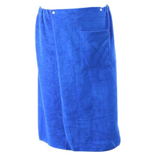 Peignoir en microfibre pour homme avec poche (1 pièce)