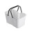 Panier de douche portable Zynic en textile avec poignée 1