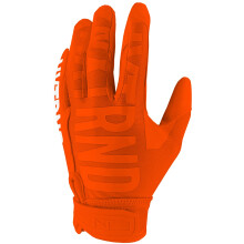 Nxtrnd G1 Herren Fußballhandschuhe, Erwachsene Sticky Receiver Handschuhe (Orange, Klein)