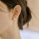 Pendientes de perlas de plata de ley 925 para mujer 8