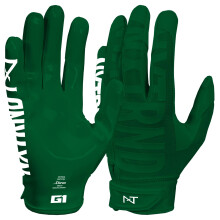 Nxtrnd G1 Pro Herren Fußballhandschuhe, Erwachsene, Haftende Receiverhandschuhe (Dunkelgrün, Groß)