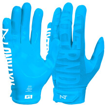 Nxtrnd G1 Pro Herren Fußballhandschuhe, Erwachsene Sticky Receiver Handschuhe (Neonblau, M)