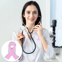 Roze lintjes voor kankerbewustzijn (grootverpakking)