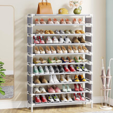 Shoe Shelf Metal 10-Tier 50-Pair Capacity