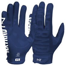 Nxtrnd G1 Pro Herren Fußballhandschuhe, Erwachsene Sticky Receiver Handschuhe (Navy Blau, Klein)