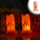 Halloween ghost night light waterproof dimmable candle set 1