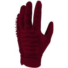 Nxtrnd G1 Men's Football Gloves, Adult Sticky Receiver Gloves (Maroon, X-Large)