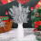 Artificial Pine Branches Silver Gold 20 pcs 13.78 in 4
