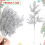 Artificial Pine Branches Silver Gold 20 pcs 13.78 in 2