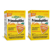 Nature's Way Primadophilus Kids 3 miljard, 30 Kauwtabletten - (Verpakking van 2)