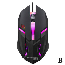 Ergonomische bedrade gamingmuis voor pc en laptop