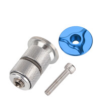 DSH aluminum alloy stem top cap for bike fork expander bung