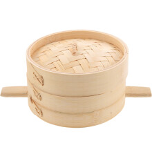 Yongwei bamboo steamer for buns and dumplings 1 set