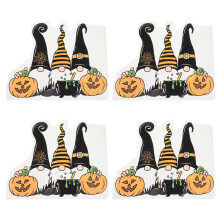Transferencias termoadhesivas de Halloween para camisetas (4 unidades)
