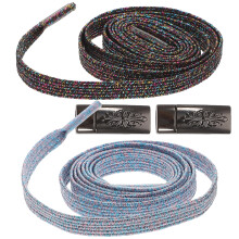 Flat shoelaces for casual and sports shoes, 2 pcs