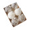 Clear Christmas Tree Decorations 3.15 Inch 6PCS 2