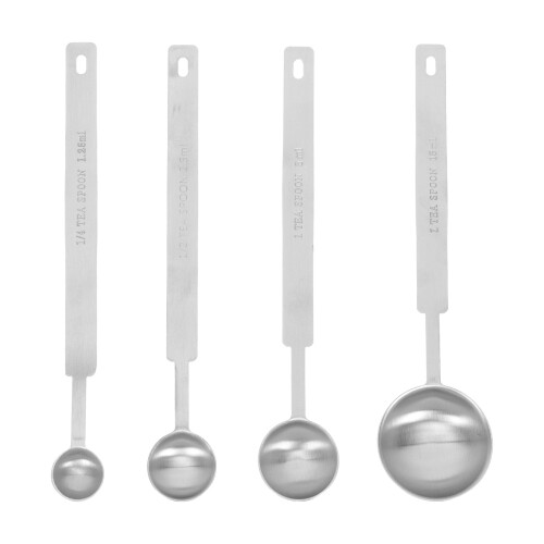 Stainless Steel Coffee Scoop 4 Pcs