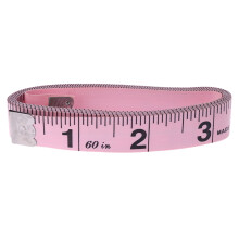 DSH zacht meetlint 60 inch 150 cm dubbele schaal