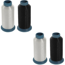 Gevlochten nylon naaigaren, zware kwaliteit, 4 rollen