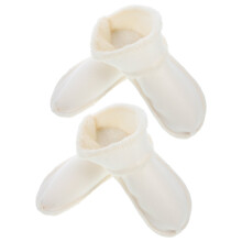 Fleece shoe cover liner for slippers and clogs 2 pairs
