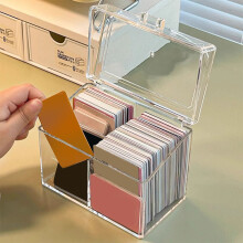 Scatola porta carte in acrilico con sportello trasparente (1 pezzo)