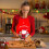 Christmas apron printed home decoration multi-size 5