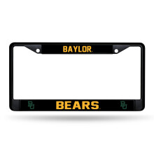 Rico Industries NCAA Baylor Bears Zwart Chroom Kentekenhouder 12" x 6"