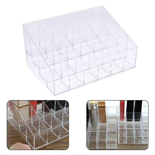 Ακρυλική βάση 4 επιπέδων για 24 μπουκάλια, οργανωτής βερνικιών νυχιών 2