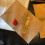 Valentine's Day cards with envelopes, dried flowers 2